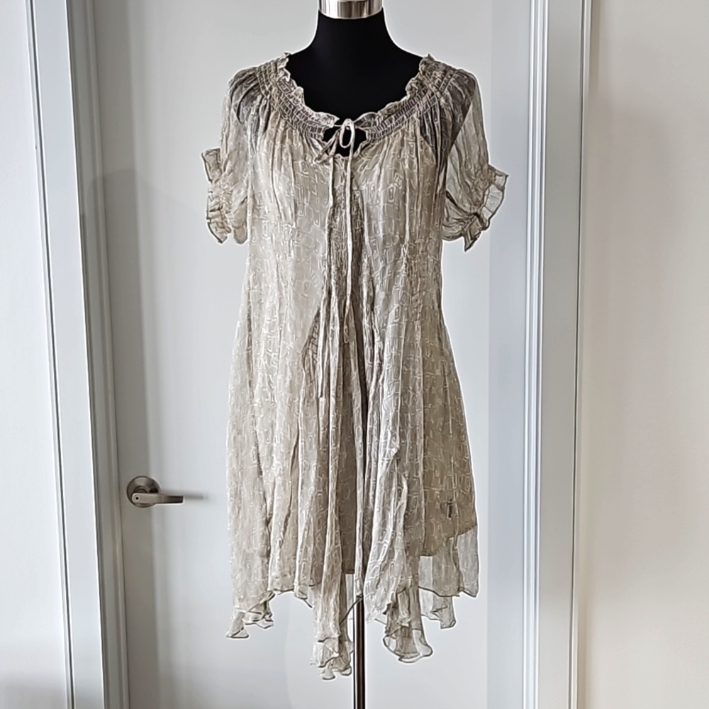 Silk dress